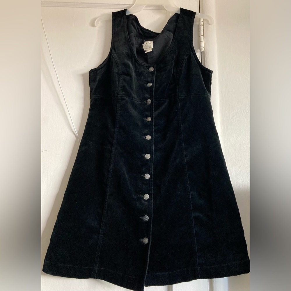 GAP Black Button-Down Jumper